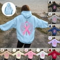 thumbnail image 4 of Xudanell Hoodies for Women Sweatshirt with Printed Hooded Plus Size Women Blouses Drawstring Top Work Clothes, 4 of 8