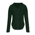 thumbnail image 5 of AXXD Womens Blouses Basic Summer 2024 Casual Solid Long Sleeve V-Neck Solid Tops, 5 of 6