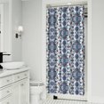 thumbnail image 2 of Tribal Earthy Artistic Shower Curtain 36x72 Inches Quick-Dry Polyester Curtain with Plastic Hooks Boho Rustic Vintage Style, 2 of 5