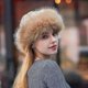 thumbnail image 1 of Mongolian Men Women Winter Faux Fur Suede Fluffy Beanie Warm Thick Hat Snow Cap GuanGuan, 1 of 4