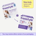 thumbnail image 4 of Freestyle Total Chlorine Free 14x Better Absorption Hypoallergenic EWG Verified® Baby Diapers, Size 2 (9-18 lbs), 56 Count, 4 of 22