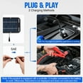 thumbnail image 4 of 30W Solar Panel 12V Trickle Charger Battery Charger Kit Maintainer Boat Car RV IP65 Waterproof Rating Car Accessories, 4 of 9