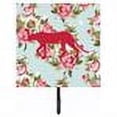 thumbnail image 2 of Caroline's Treasures Leopard Shabby Elegance Roses Leash Holder and Wall Hook, 2 of 2