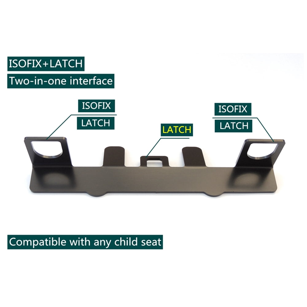 Kit Fixation Siège Auto Pour Voitures Sans Isofix - Support En Acier Universel Voiture/SUV/MPV - 14