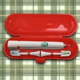 thumbnail image 2 of Unique Bargains Frosted Electric Toothbrush Travel Case for Philips for Sonicare for Oral-B Pro for iO and Other Electric Toothbrush Red, 2 of 6