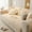 Beige, variant on Snowflake Jacquard Plush Sofa Couch Covers Fuzzy Couch Cover for Dogs Fuzzy Pet Bed Couch Cover Soft Warm Non Slip Sectional Sofa Slipcover Washable Furniture Protector