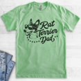 thumbnail image 2 of Rat Terrier Dad, Unisex Men's Shirt, Rat Terrier Owner, Funny Dog Dad Gift, Heather Apple Green, Medium, 2 of 6