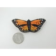 thumbnail image 2 of Monarch Butterfly Figurine Decoration Art Milkweed Common Tiger Garden Fake Insect, 2 of 3