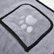 thumbnail image 5 of Bata de baño para perros de fibras ultrafinas (gris, talla M): toalla absorbente para perros que se puede secar después del baño, la natación o un paseo bajo la lluvia., 5 of 5