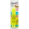 Sharpie Pocket Accent Highlighters, Narrow Chisel, Yellow 2 ea (Pack of 3)