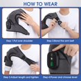 thumbnail image 4 of Heated Shoulder Wrap With Massage, Electric Shoulder Heating Pad Massager, 4 of 5