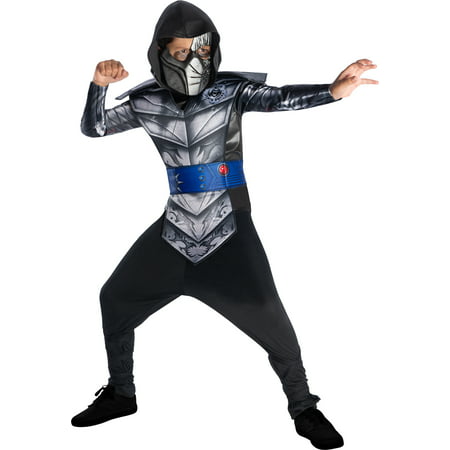 Cyborg Ninja Boys Child Warrior Fighter Futuristic Halloween