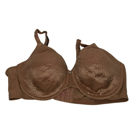 

Breezies Women s Sz 38C Feather Light Jacquard Underwire Bra Beige A475755 Bra Size