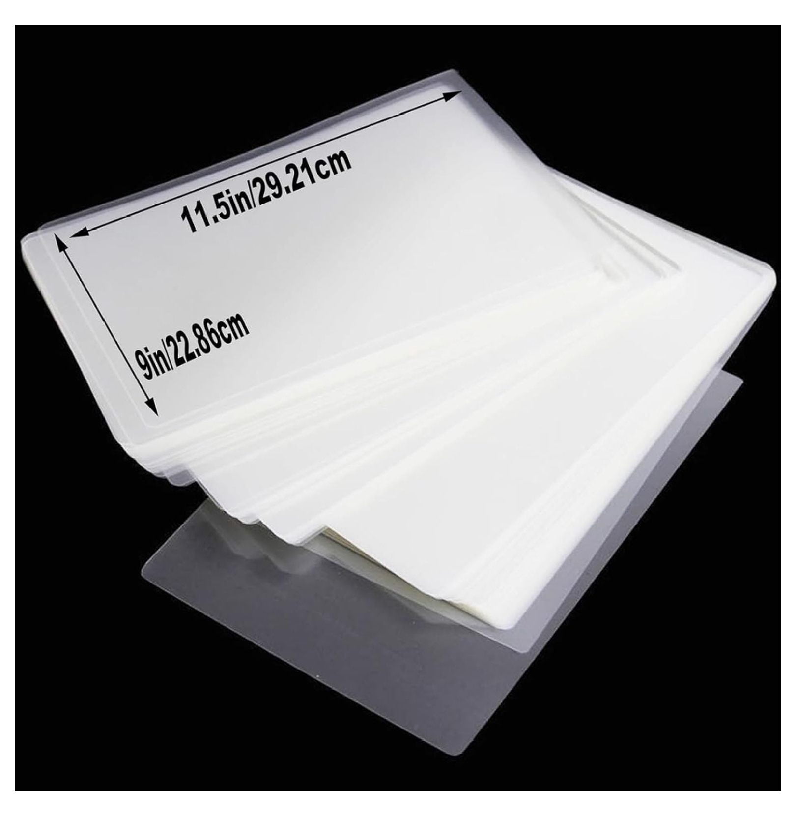 300 Pack Laminating Sheets, Clear 9 x 11.5 Inch Thermal Laminating Pouches for Thermal Laminator, 3 Mil Lamination Sheet Paper, Letter Size, HeatSeal 3Mil
