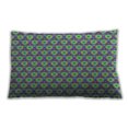 thumbnail image 1 of Ahgly Company Patterned Indoor Rectangular French Lilac Purple Lumbar Throw Pillow, 13 inch by 19 inch, 1 of 5