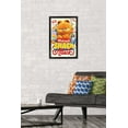 thumbnail image 2 of The Garfield Movie - Midnight Snack Attack Wall Poster, 14.725" x 22.375" Framed, 2 of 5