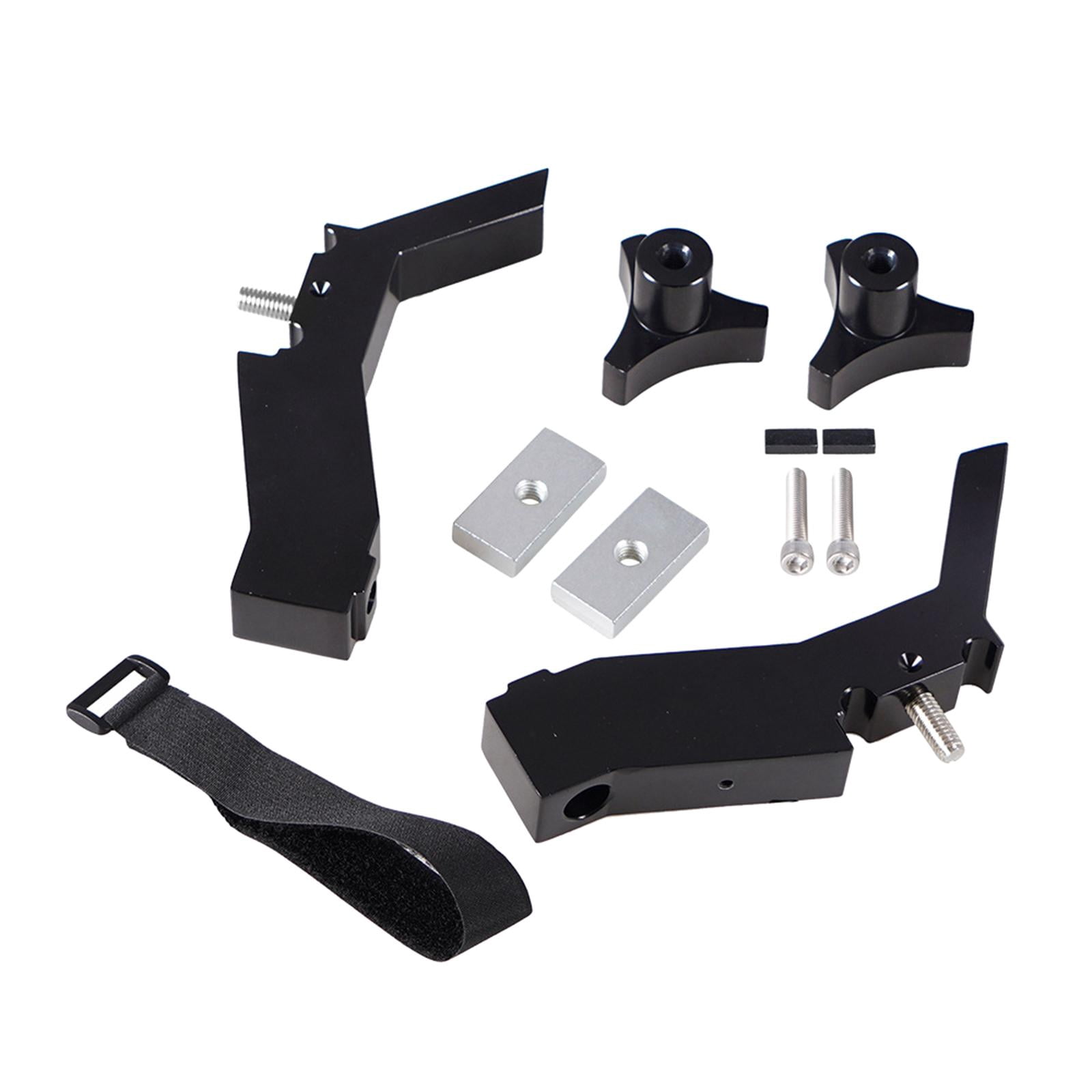 Wzmzjy Jack Mounting Brackets Holder Mount, Rustproof High Lift Jack Mount, Black Car Jack Stand Jack Bed Mount for