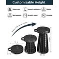 thumbnail image 2 of Taburete plegable aboutool XXL, 50 cm, extra ancho, 454 kg de capacidad, 2 of 8