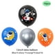 thumbnail image 1 of Decoración para fiesta de cumpleaños infantil con temática de astronauta, juego de tapones para tartas con globos y banderas de cohetes de astronauta, 1 of 6