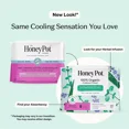 thumbnail image 3 of The Honey Pot Company Herbal Regular Pads with Wings, Organic Cotton Cover, 20 Ct.., 3 of 7