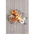 thumbnail image 2 of Ursula Eight Legs Octopus Beads Metal Christmas Ornament 4.75 Inch Fair Trade, 2 of 2