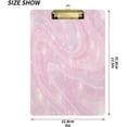 thumbnail image 2 of FMSHPON Candy Background Clipboard Hardboard Wood Nursing Clip Board and Pull for Standard A4 Letter 13x9 inches, 2 of 7