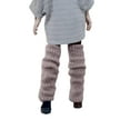 thumbnail image 3 of Douhoow Women Knitted Leg Warmers Winter Socks Solid Crochet Boot Socks, 3 of 6
