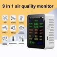 thumbnail image 2 of Indoor Air Quality High-Precision Real-Time Portable 10-in-1 Monitor with Alarm Tester B, 2 of 3