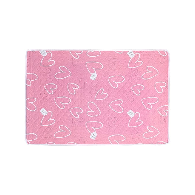 Waterproof And Washable Large Bed Pad For Elderly Care Incontinence Protection And Menstrual Use With Ultrasonical Quilting
