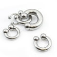 thumbnail image 5 of Horseshoe Jewelry made of surgical steel multiple gauges and sizes available, 5 of 5