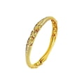 thumbnail image 1 of Pulsera Vietnamese Gold Placer Retro Floral para mujer, 1 of 2