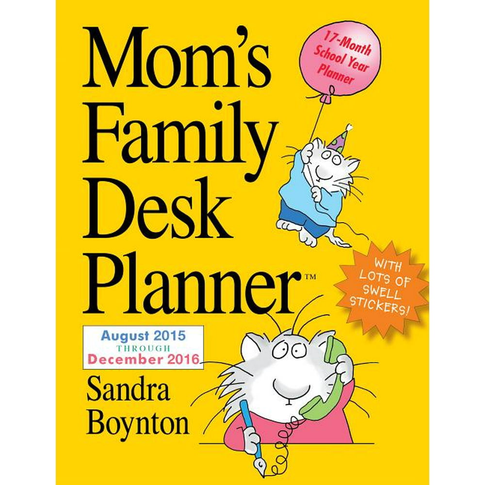 Mom's Family Desk Planner 2016 (Calendar)