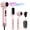 pink, variant on YSZZYSM 5 in 1 Hair Styler & Dryer Brush, Negative Ionic Air Styler for Curling, Volumizing, Straightening, Low-Speed Multi Air Styler with 800W Motor for Home Travel