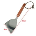 thumbnail image 3 of 2pcs Versatile Stainless Steel Grill Spatula with Comfortable Grip&Easy Cleaning, 3 of 8