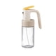thumbnail image 2 of Dispensador de Qtip de plástico transparente | Juego de botes de baño de 10 oz para bolas de algodón, hisopos, rondas, hilo dental | Tapa acrílica | Pequeño organizador de almacenamiento portátil |, 2 of 4