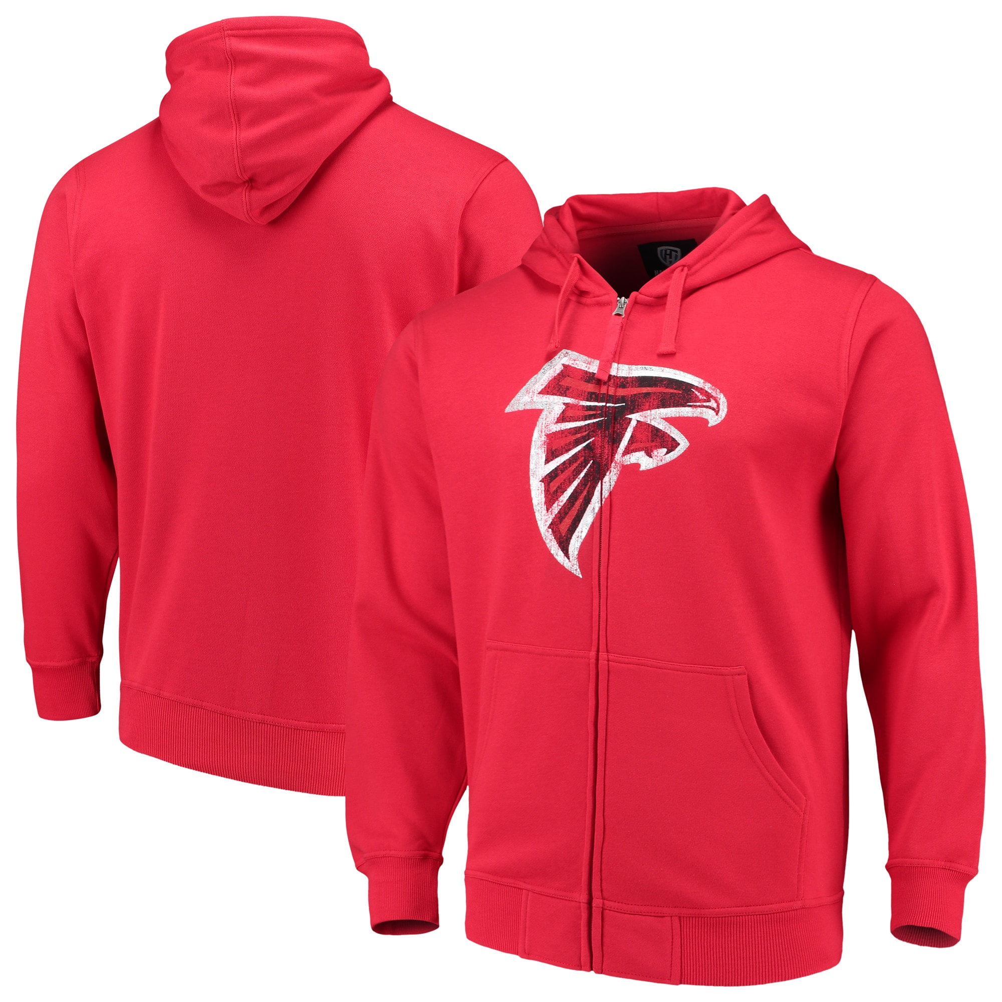 atlanta falcons zip up hoodie