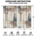 thumbnail image 2 of Gray Abstract Oil Painting Curtains-blackout Curtains Bedroom Decor Living Room Darkening Grommet Window Drapes 2 Panels Set 52"x 84", 2 of 2