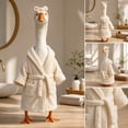 thumbnail image 5 of AZXY Porch Goose Outfit, 23" Porch Goose Clothes for Lawn Yard & Patio Decoration, Goose Clothing for Cement Plastic Lawn Goose Statue,Goose Clothes for Garden Porch Goose Figurine,Outdoor Home Decor, 5 of 7