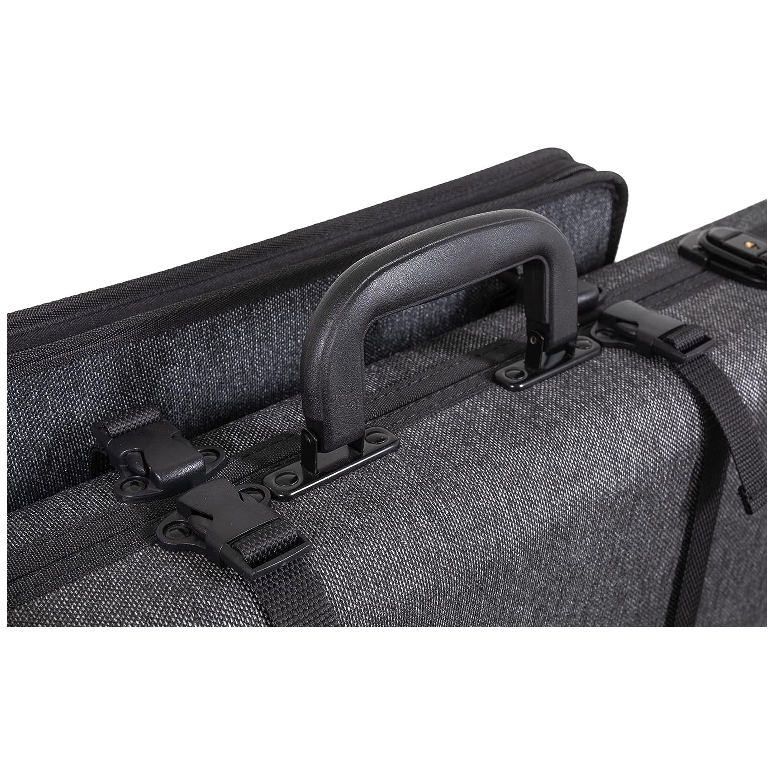 GEWA Bio-S 4/4 Oblong Violin Case Grey/Black w/ Music Pocket & Subway Handle