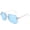 Blue, variant on Frameless Sunglasses for General Style with UV400 Protection and 99% Visible Light Perspective