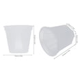 thumbnail image 4 of Shisuyan Planters For Outdoor Plants Transparent 10Set 4.7X4.7X4.1In, 4 of 8