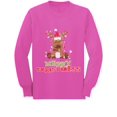 thumbnail image 1 of Tstars Boys Unisex Christmas Shirts Gift Merry Christmess Cute Kids Reindeer Xmas Lights Family Holiday Shirts Xmas Party Christmas Toddler Kids Long Sleeve T Shirt, 1 of 5