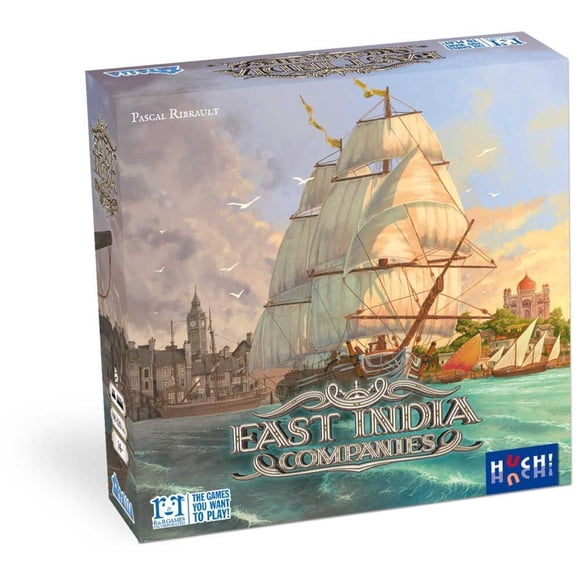 Juego de mesa R&R Games East India Companies para familias de 2 a 4 jugadores