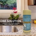 thumbnail image 3 of Granite Gold Surface Cleaner Wipes for Stainless Steel, Glass, Granite, Quartz, Marble Countertops, 40 Count Pack of 1, White, 3 of 7