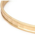 thumbnail image 3 of 1pc Long-Lasting Brass Cuff Bangles Grooved Golden 2-3/8 inch(6.2cm), 3 of 4