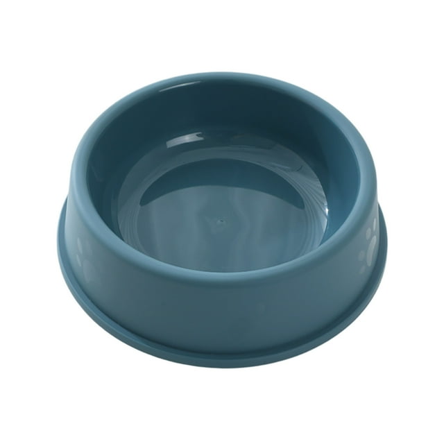 Bol de Rangement Rond pour Nourriture pour Animaux de Compagnie, Facile à Nettoyer, Durable, TPR, pour Chats et Chiens, pour Repas Quotidiens