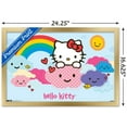 thumbnail image 3 of Hello Kitty - Clouds Wall Poster, 14.725" x 22.375", Framed, 3 of 3