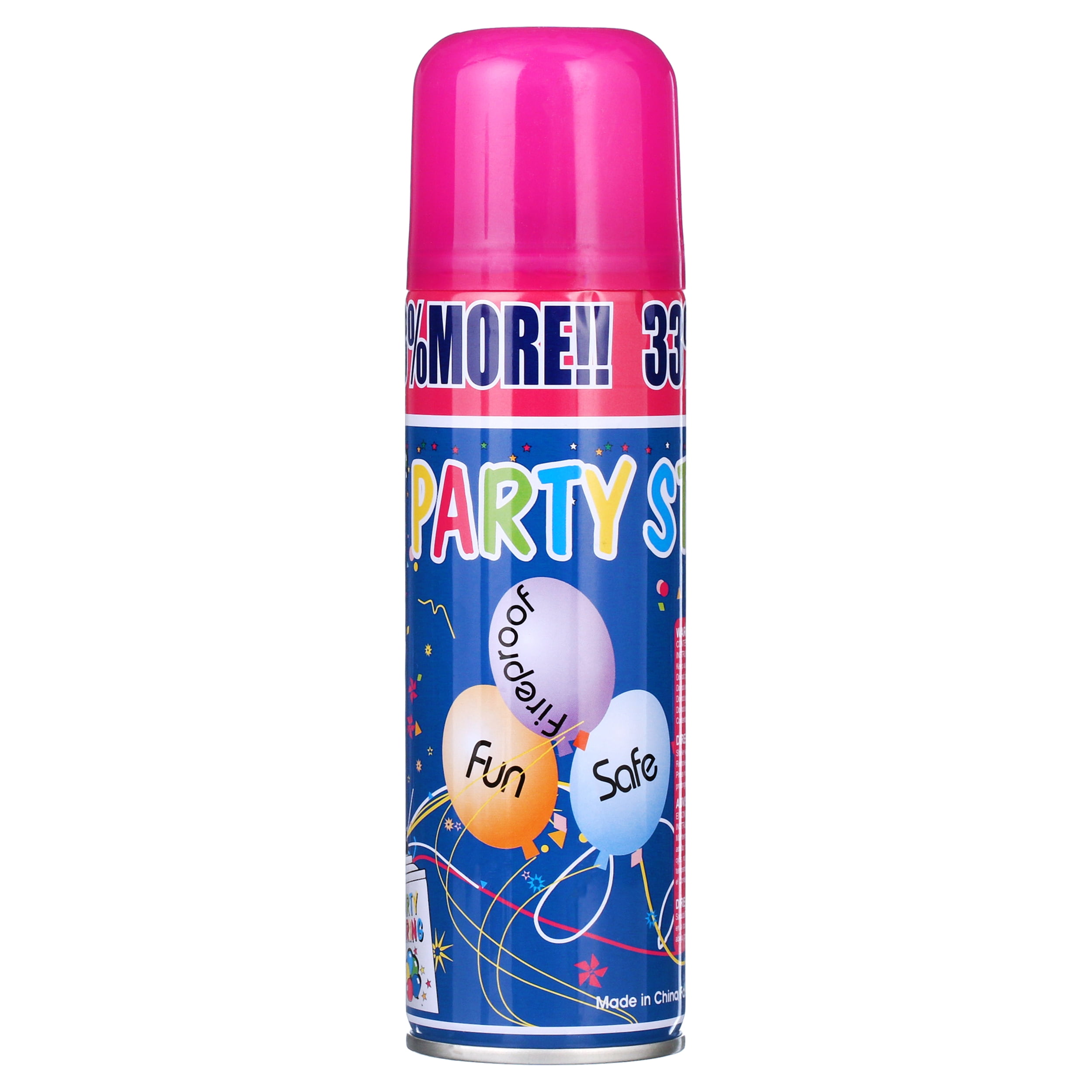 Dash Pack of 24 Party Streamer Spray Silly String Kid's Party Favors Supplies