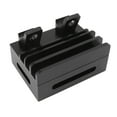 thumbnail image 3 of Charging Station Rack, Bamboo Wood Charging Station Decorative 5 Ports Save Space  For Electronics For Mobile Phones For Office For Dorm Black,Natural Color, 3 of 8