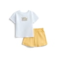 thumbnail image 2 of Wonder Nation Baby Boys Graphic Tee and Shorts Outfit Set, 6-Piece, Sizes 0M-24M, 2 of 7